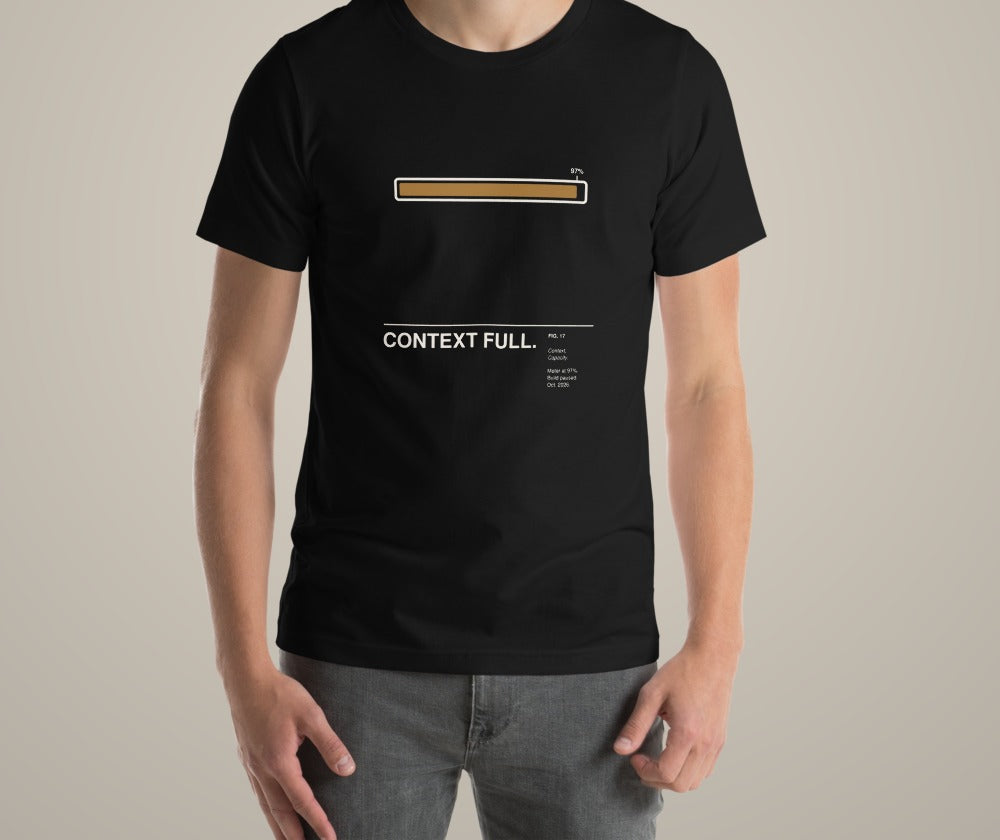 CONTEXT FULL. graphic T-shirt