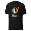NEW PENGUIN DROPPED tee, black
